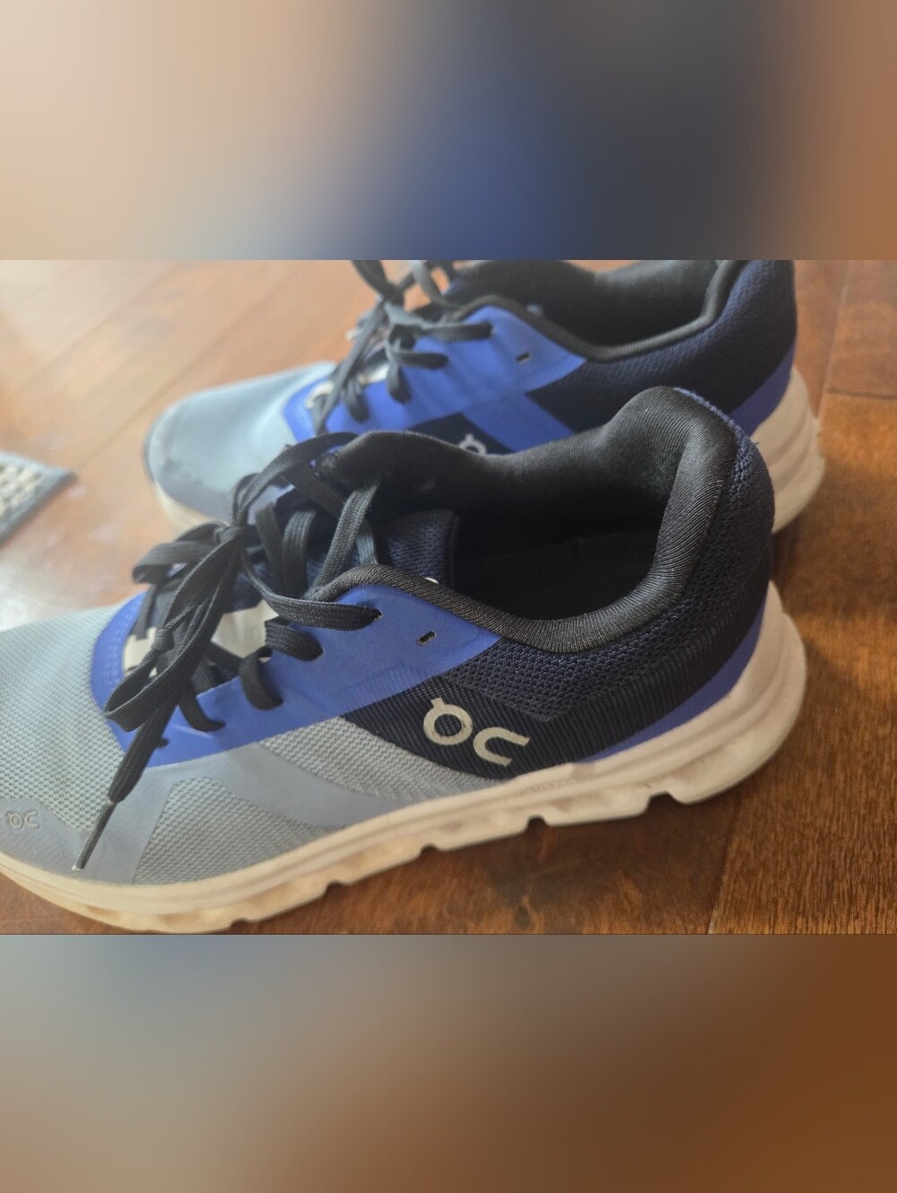 Women's On Cloud Running Shoes in Blue and Light Blue
